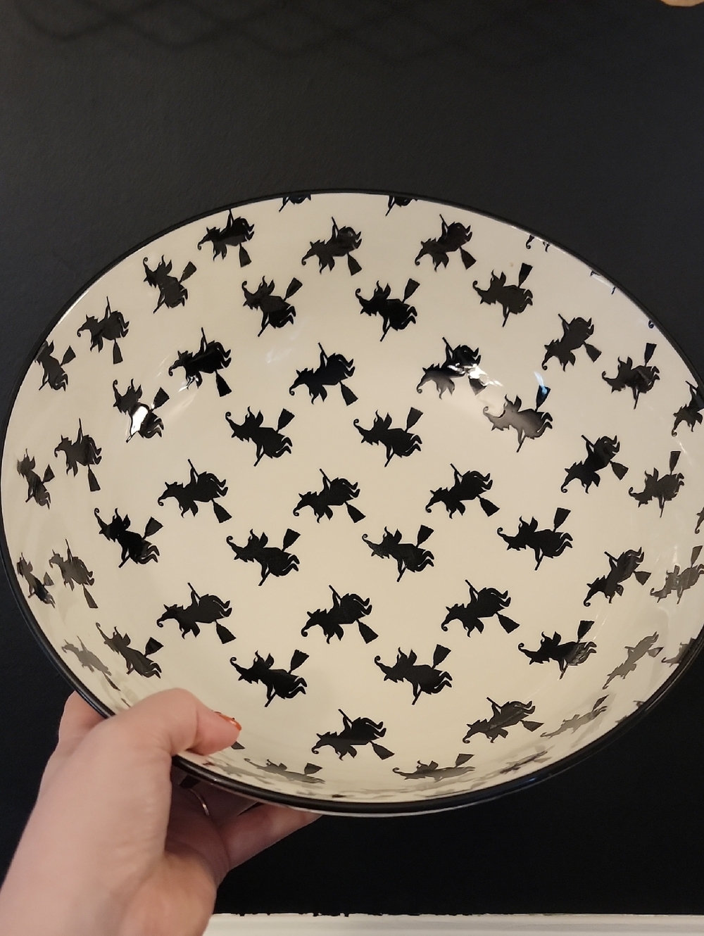 Coco + Lola Witch Large 12" Serving Bowl Dish Platter